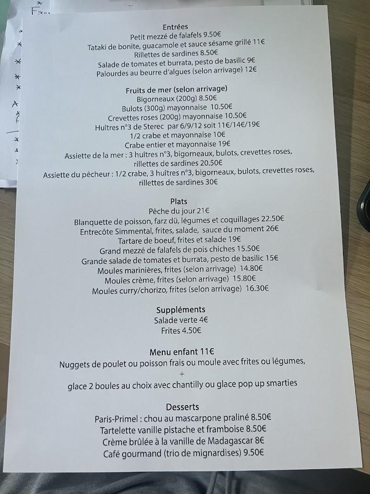 Primel Café - Menu Image 2